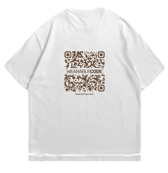 ape mid finger QR Oversized T-Shirt