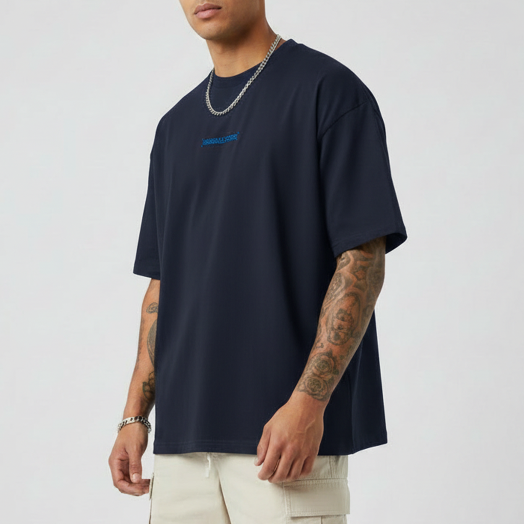 Am Israel Chai QR Oversized T-Shirt