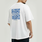 Am Israel Chai QR Oversized T-Shirt