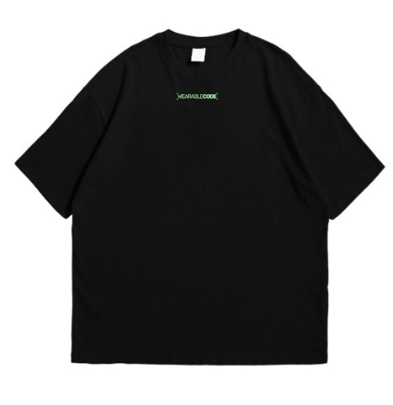 ape mid finger QR Oversized T-Shirt