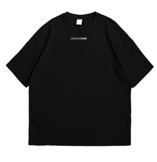 ape mid finger QR Oversized T-Shirt