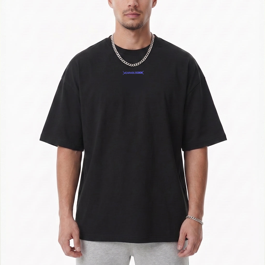 Bitch you better be joking QR Loose Boxy Tee - Funny QR Code T-Shirt | WearableCode
