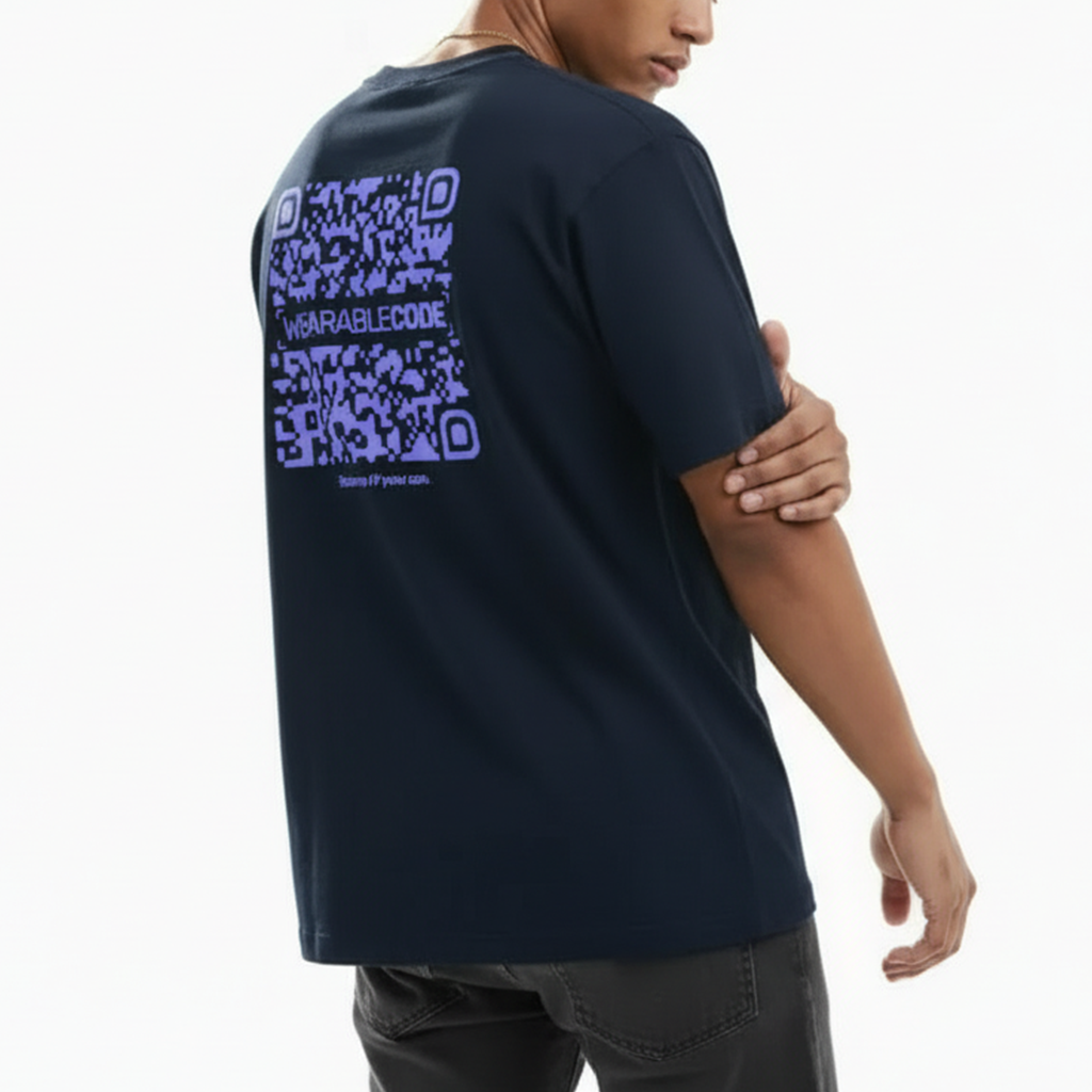 Bitch you better be joking QR Oversized T-Shirt
