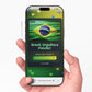 Brazil Flag QR Loose Boxy Tee - Funny QR Code T-Shirt | WearableCode