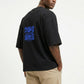 France Flag QR Loose Boxy Tee - Funny QR Code T-Shirt | WearableCode