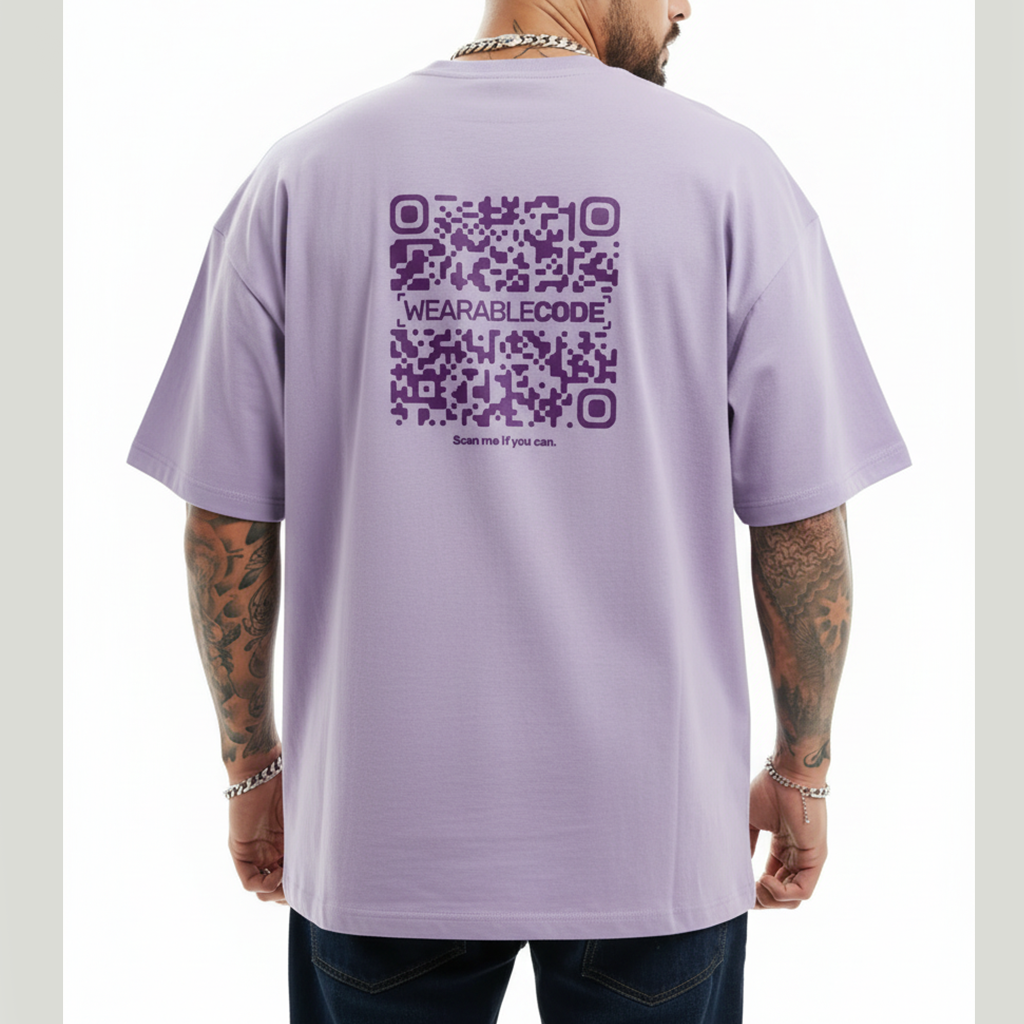 Horoscope QR Oversized T-Shirt