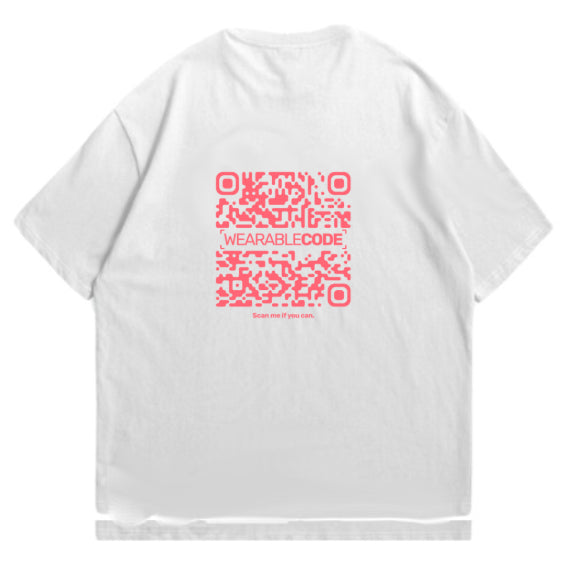 i am single QR Oversized T-Shirt