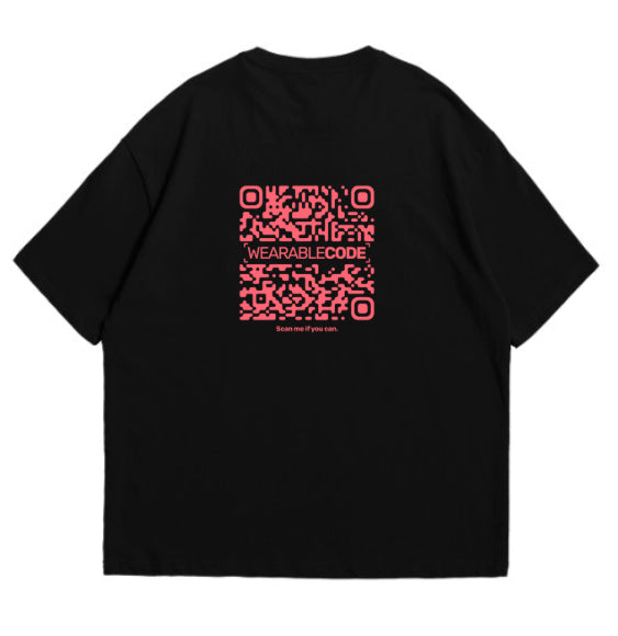 i am single QR Oversized T-Shirt