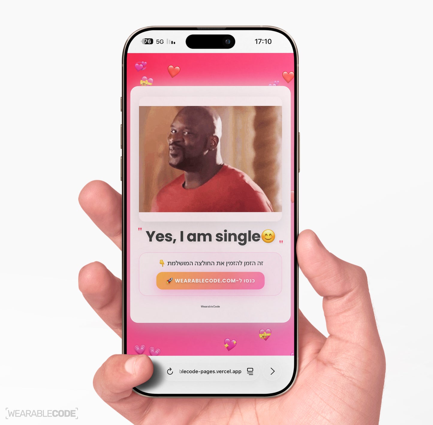 I am Single QR Oversized T-Shirt