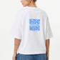 Israel Flag QR Loose Boxy Tee - Funny QR Code T-Shirt | WearableCode
