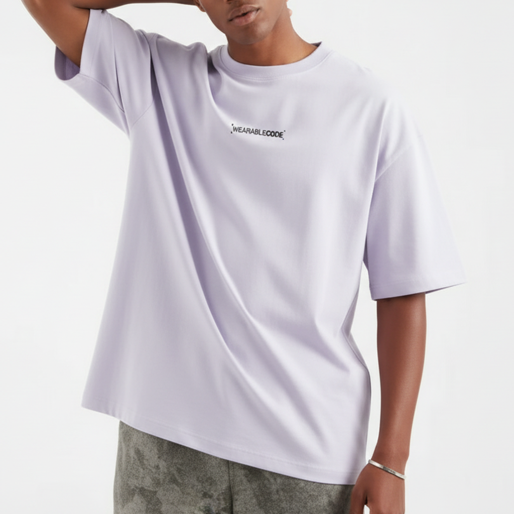 Miami Drive Game QR Oversized T-Shirt