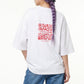 South Korea Flag QR Loose Boxy Tee - Funny QR Code T-Shirt | WearableCode
