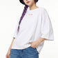 South Korea Flag QR Loose Boxy Tee - Funny QR Code T-Shirt | WearableCode