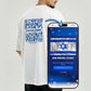 Am Israel Chai QR Oversized T-Shirt