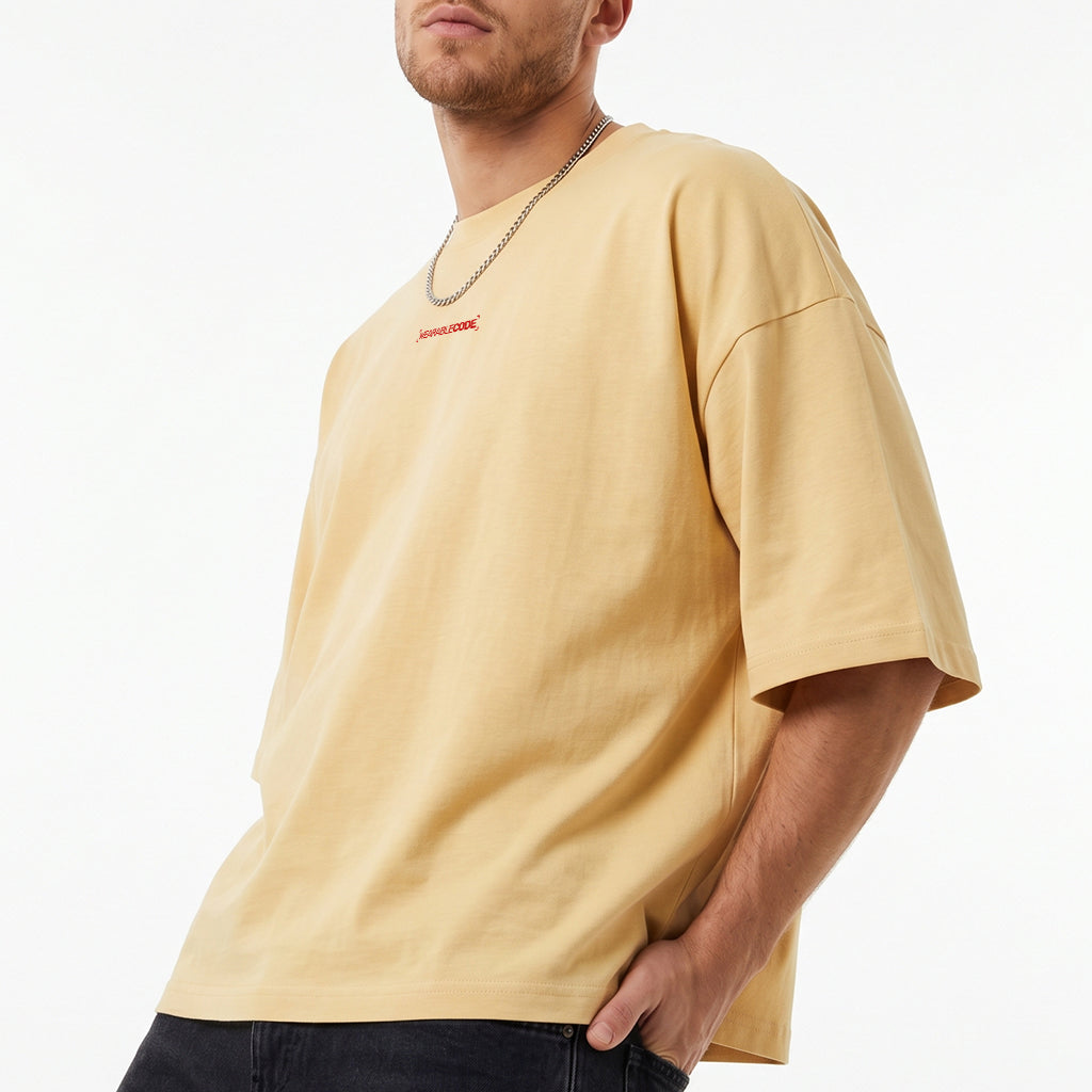 Troll Face QR Loose Boxy Tee - Funny QR Code T-Shirt | WearableCode