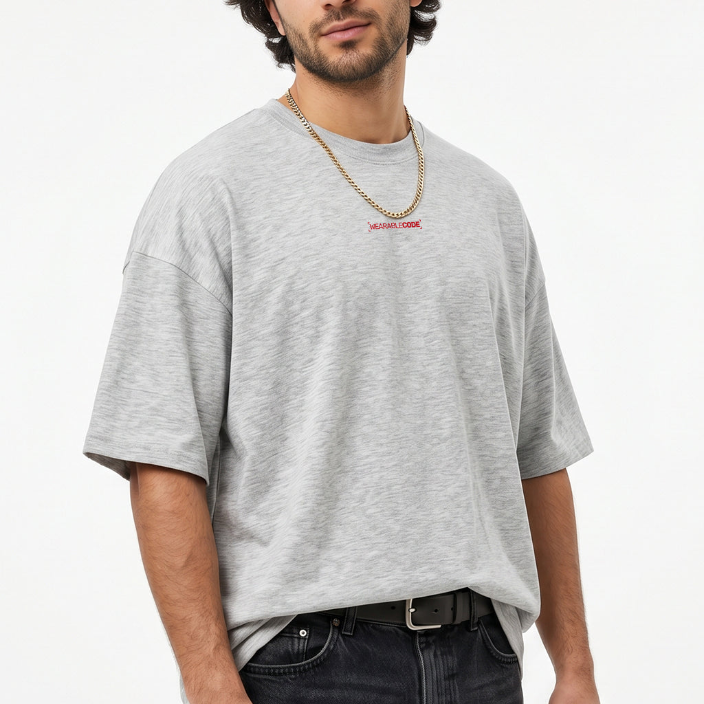 Turkey Flag QR Loose Boxy Tee - Funny QR Code T-Shirt | WearableCode