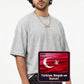 Turkey Flag QR Loose Boxy Tee - Funny QR Code T-Shirt | WearableCode