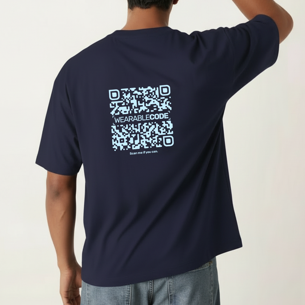 Why are you scanning QR Oversized T-Shirt
