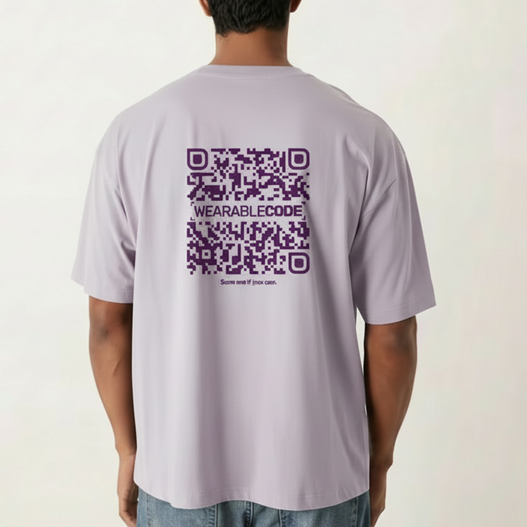 Why are you scanning QR Oversized T-Shirt