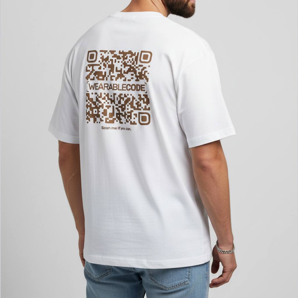 Why are you scanning QR Oversized T-Shirt